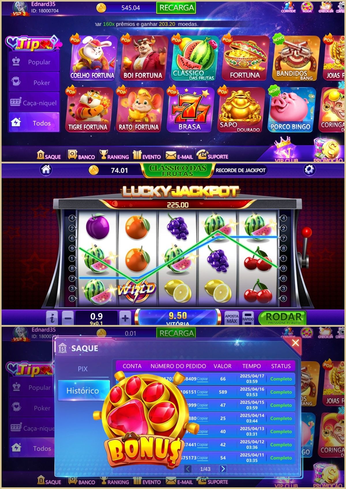 Gold Bull Slots game